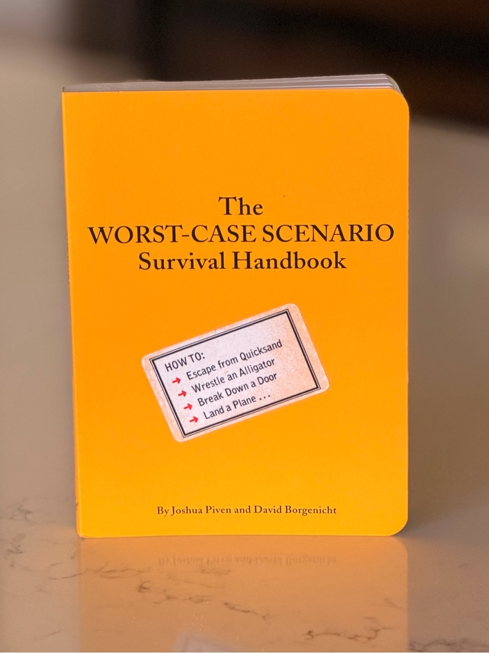 The Worst-Case Scenario Survival Handbook — Yellow Paperback